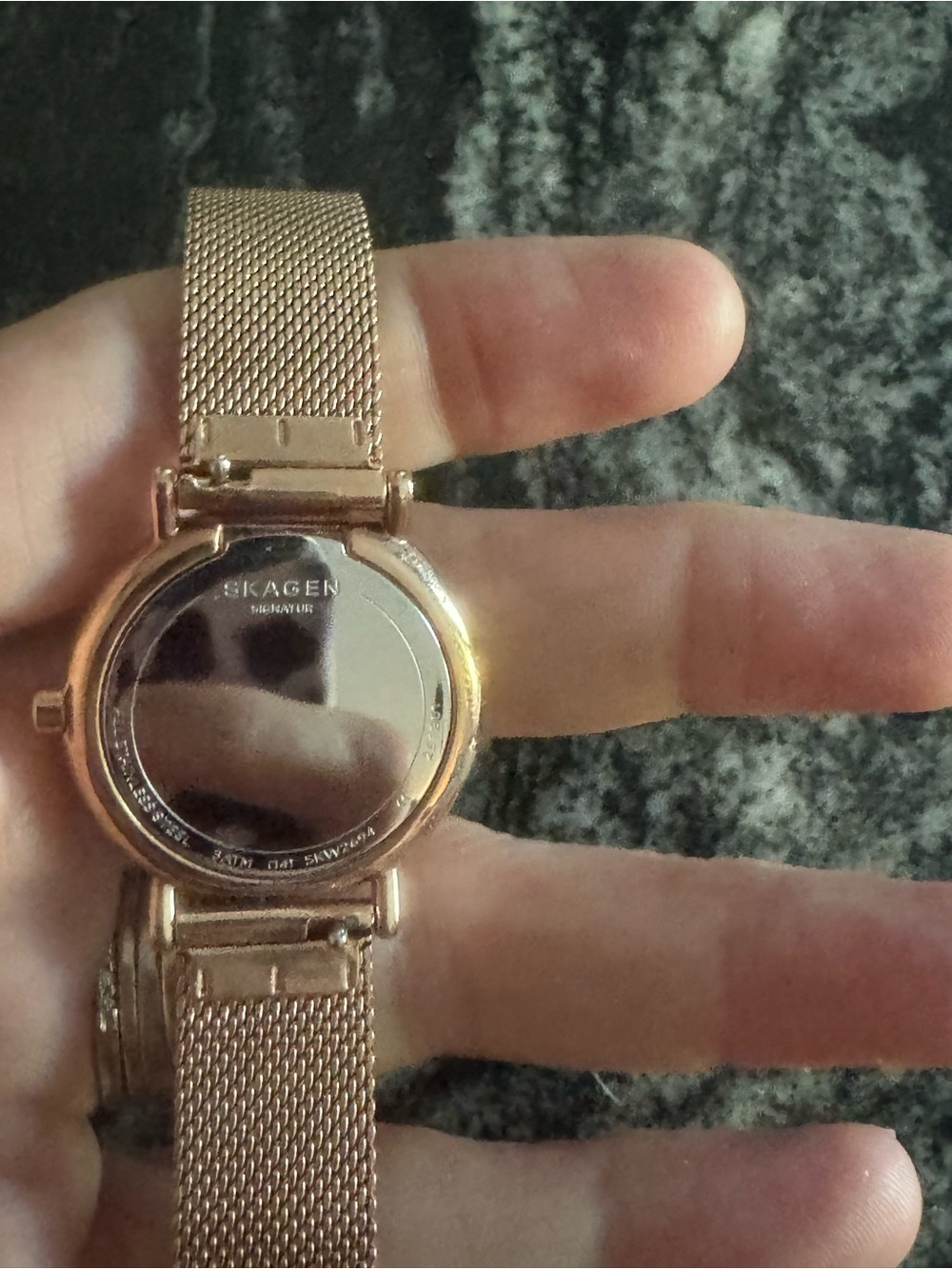 Women's Signatur Rose Gold-Tone Stainless Steel Mesh Bracelet Watch 38mm - Picture 4 of 4